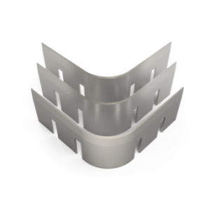 3 Pack of 5/8" radius Blades